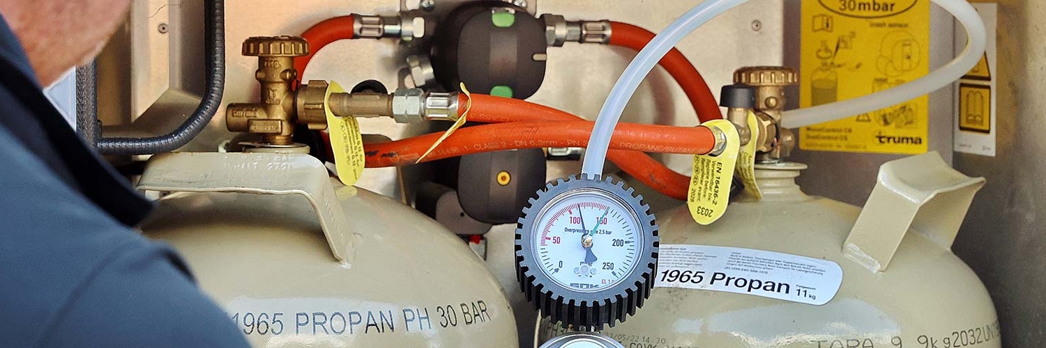 Gasprüfung an Wohnmobilen / Wohnwagen nach G607 Gasprüfung an Wohnmobilen / Wohnwagen nach G607