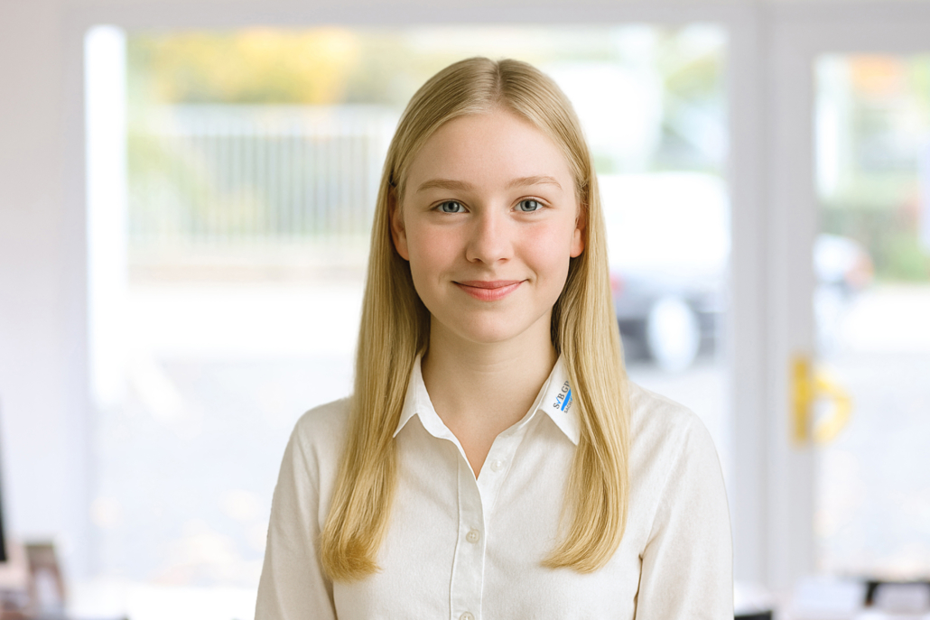 Lena Hartmann - Auszubildende zur Bürokauffrau ok