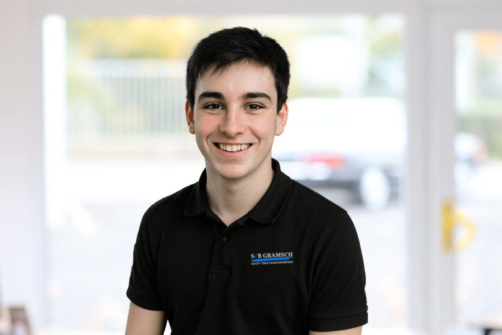 Lucas Brandt Auzubildender zum Sachverständiger