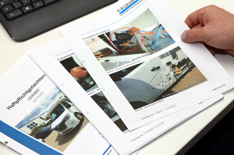 Technische Beweissicherung und Sondergutachten bei Fahrzeugschaden