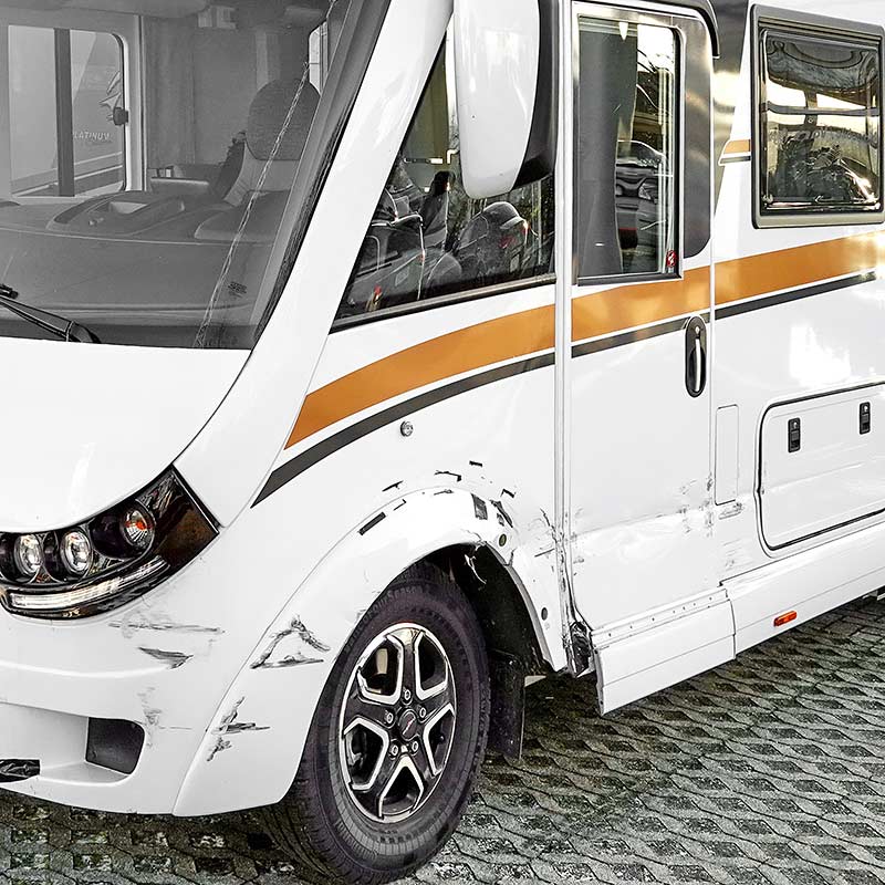 Unfallgutachten für Wohnmobile / Reisemobile